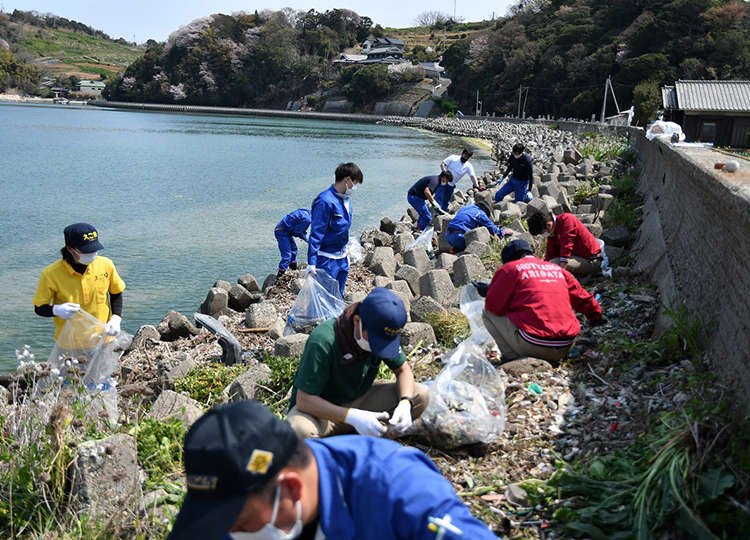 青い海を次世代に